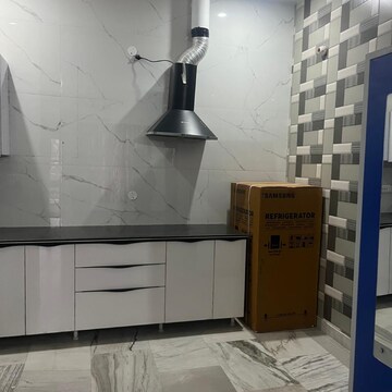 Kitchen in 1.5 BHK Independent House at Aerocity – for Rent