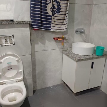 Bathroom in 2.5 BHK Independent House at Aerocity – for Rent