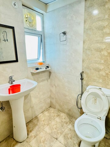 Bathroom in 3 BHK Apartment at Malsi – for Rent