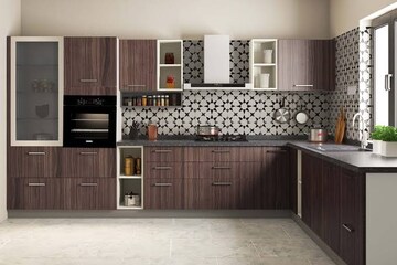 Kitchen in 3 BHK Builder Floor at Sector 49 – for Sale