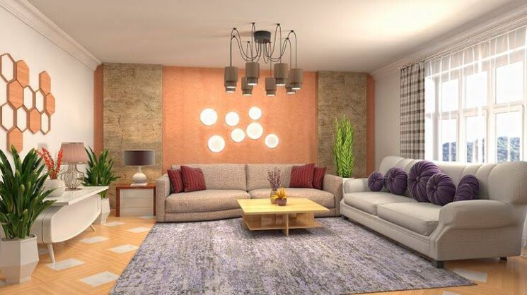 Living Room, sector 49 3 Bedroom 1480 Sq.Ft. Builder Floor In Sector 49 Noida 8034661