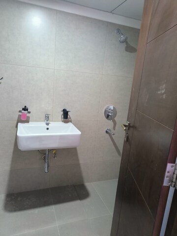 Bathroom in 3 BHK Apartment at Poulomi Avante, Kokapet – for Rent