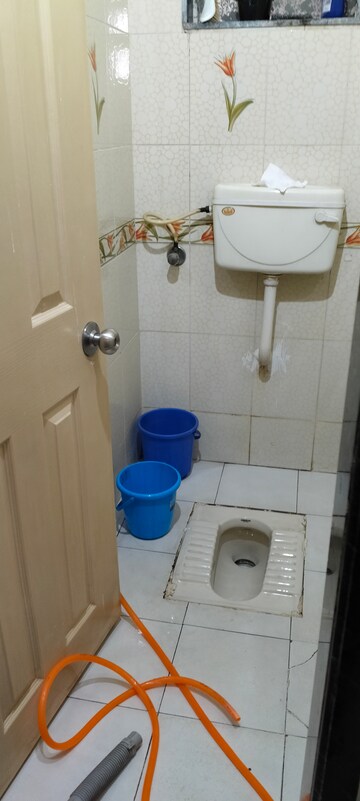 Bathroom in 1 BHK Apartment at Seawoods West – for Sale