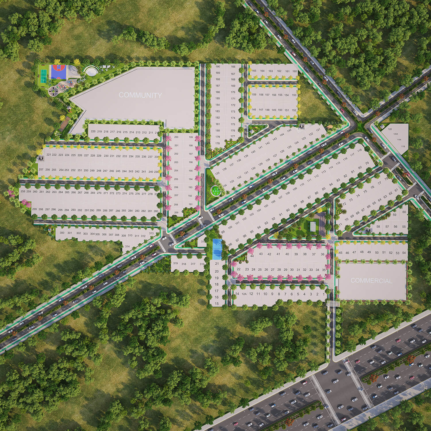 Plot For Sale in JMS The Nation