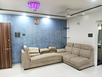 Living Room in 1 BHK Apartment at Dheeraj Valley, Goregaon East – for Rent