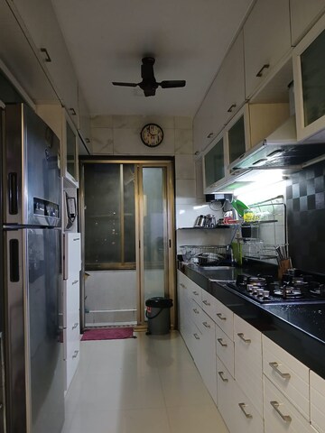 Kitchen in 3 BHK Apartment at Oberoi Springs, Andheri West – for Rent