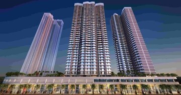 2 BHK Apartment – Exterior View View at Rosa Manhattan, Ghodbunder Road - for Rent