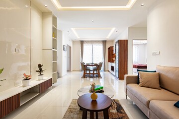 Building Lobby in 3 BHK Villa at Yelahanka – for Sale