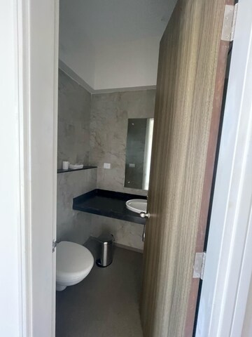 Bathroom in 3 BHK Apartment at LnT Realty Crescent Bay, Parel – for Sale