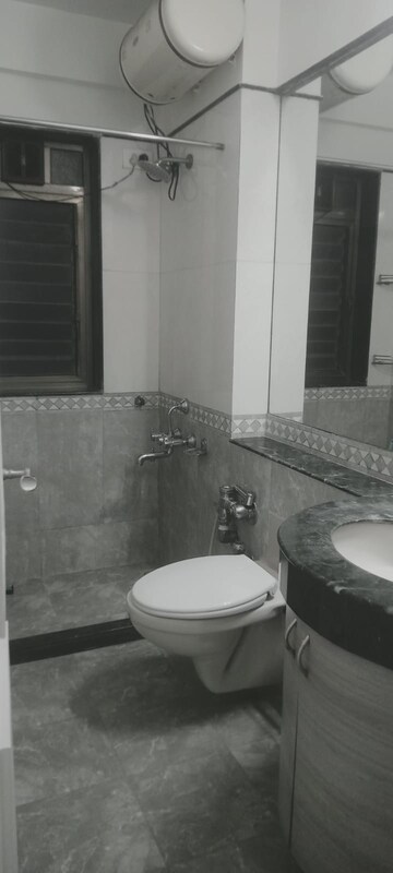 Bathroom in 2 BHK Apartment at Raheja Sherwood, Goregaon East – for Rent