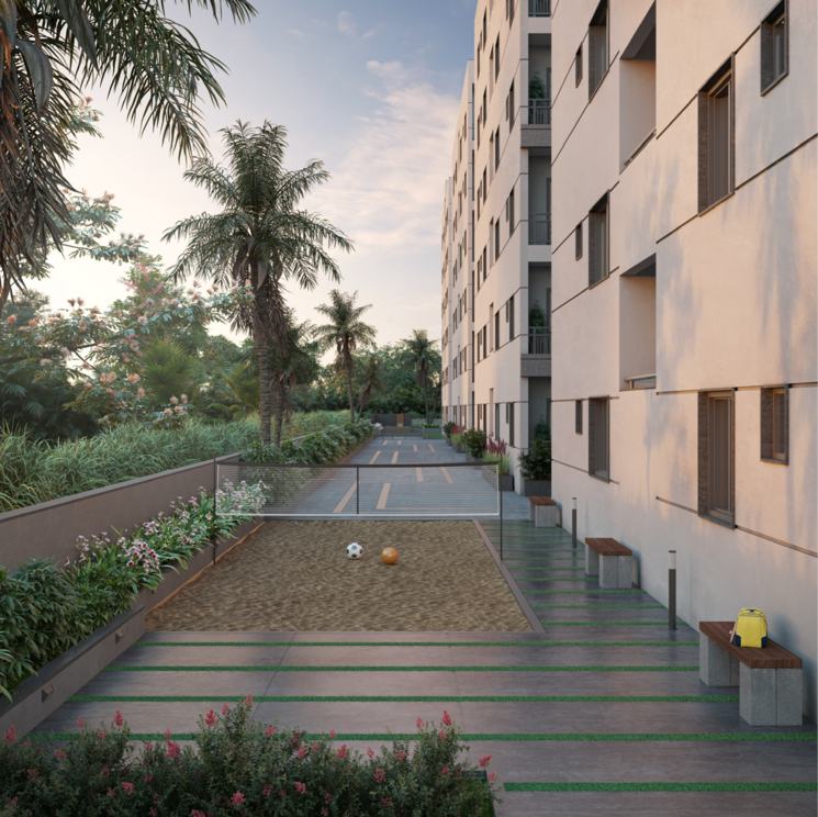 Exterior View, alpine-gmr-springfield 2 Bedroom 1058 Sq.Ft. Apartment In Bolarum Hyderabad 8035439