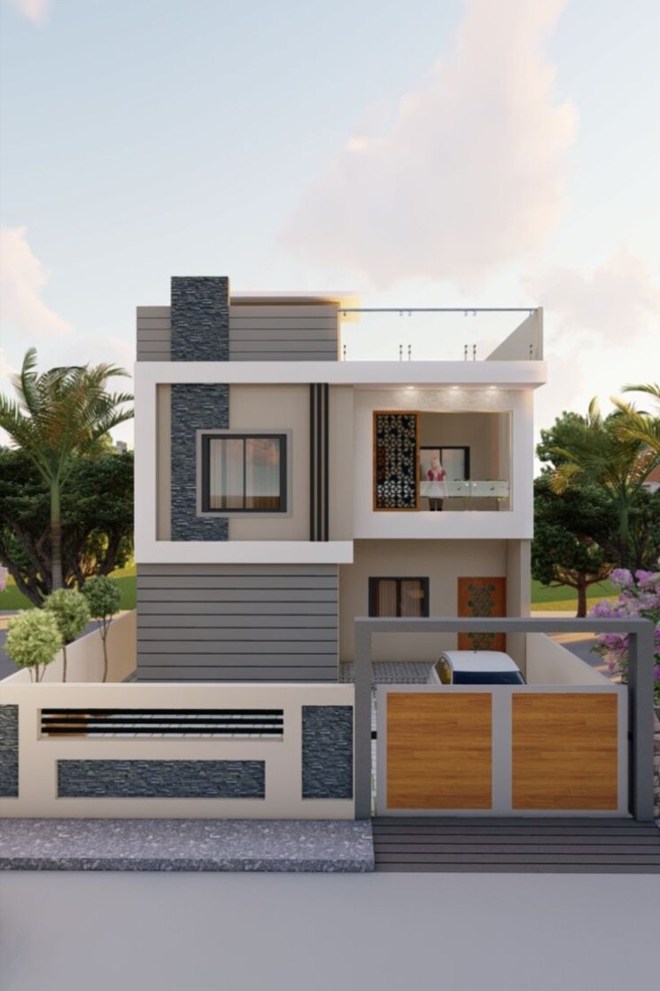 Exterior View, kaggalipura 2 Bedroom 800 Sq.Ft. Villa In Kaggalipura Bangalore 8035411