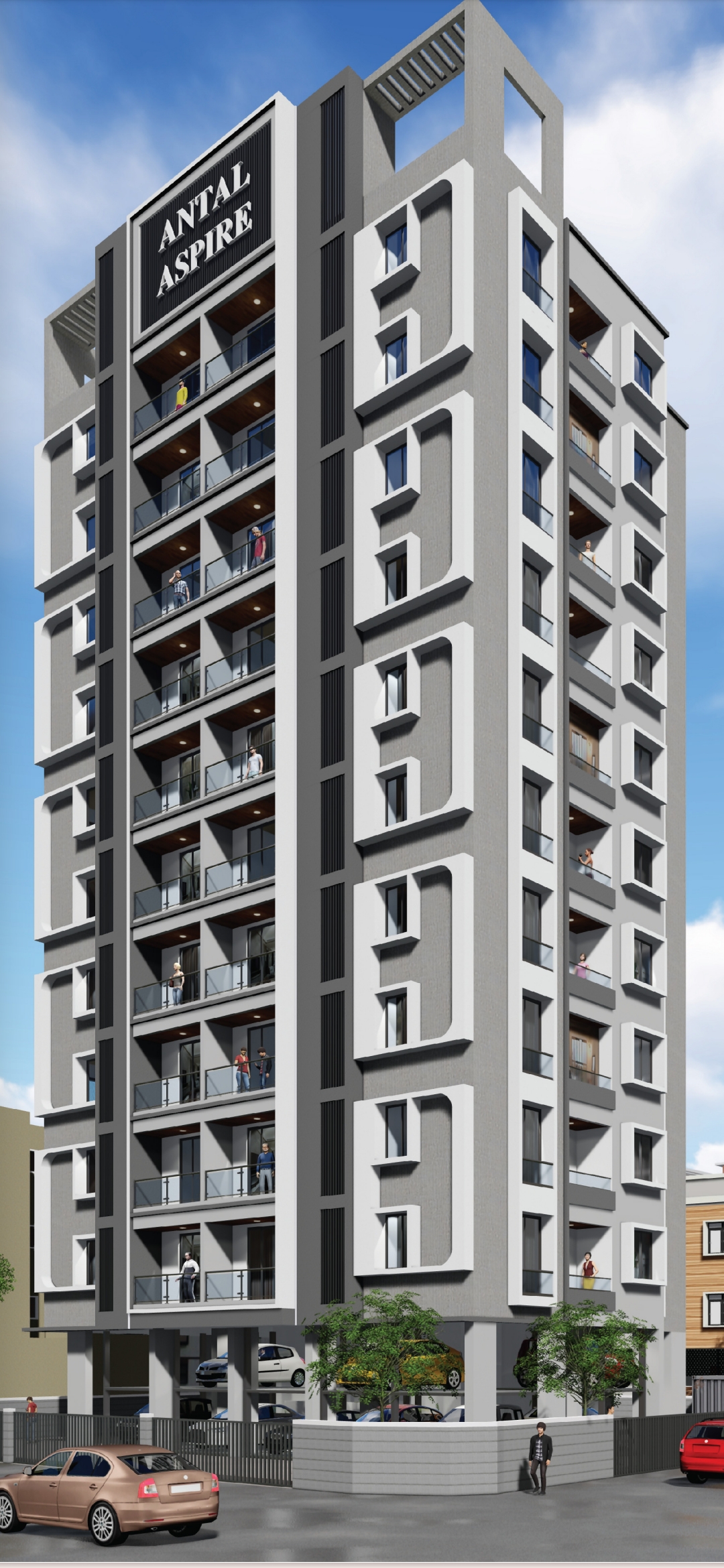 3 BHK Apartment For Sale in Antal Aspire