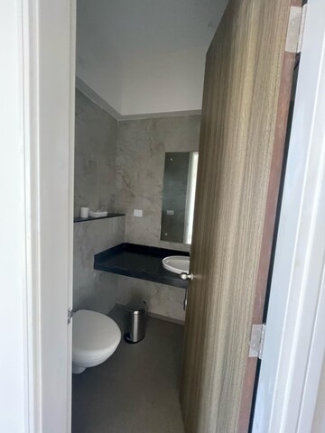 Bathroom in 3 BHK Apartment at LnT Realty Crescent Bay, Parel – for Sale