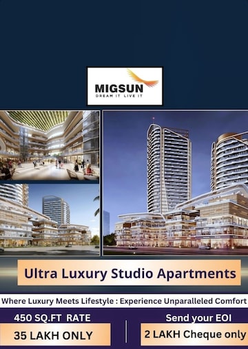 Studio Apartment For Resale in Migsun Twinz Eta Ii Greater Noida Greater Noida  8035536