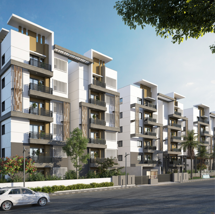 Exterior View, alpine-gmr-springfield 2 Bedroom 1090 Sq.Ft. Apartment In Bolarum Hyderabad 8035546