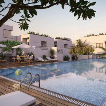 Swimming Pool in 2 BHK Apartment at Alpine GMR Springfield, Bolarum – for Sale