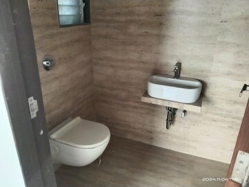 Bathroom in 2 BHK Apartment at Omkar Ananta, Goregaon East – for Rent