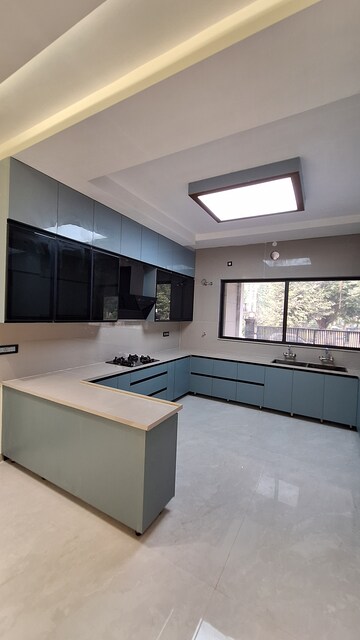 Staircase in 5 BHK Independent House at Sunny Enclave – for Sale
