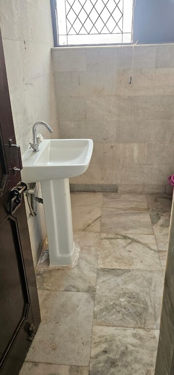 Bathroom in 2 BHK Builder Floor at Freedom Fighters Enclave – for Rent