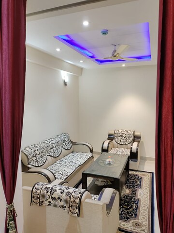 Living Room in 2 BHK Apartment at Geotech Pristine Avenue, Sector 16c Greater Noida – for Rent