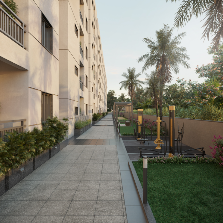 Exterior View, alpine-gmr-springfield 3 Bedroom 1258 Sq.Ft. Apartment In Bolarum Hyderabad 8035604