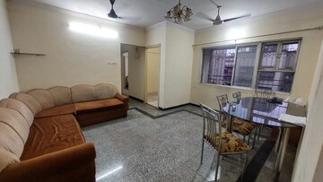 Living Room in 2 BHK Apartment at Dheeraj Valley, Goregaon East – for Rent