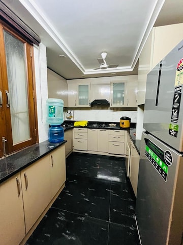 Kitchen in 3 BHK Builder Floor at Paryavaran Complex – for Rent