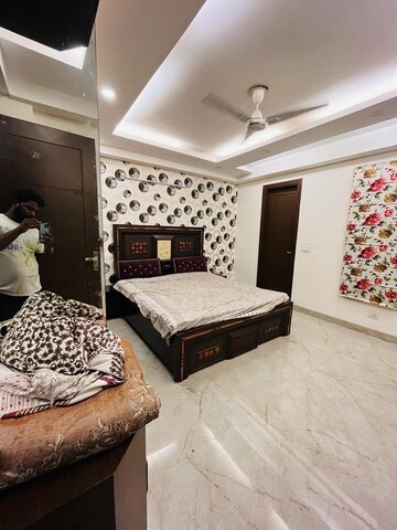 Living Room in 3 BHK Builder Floor at Paryavaran Complex – for Rent