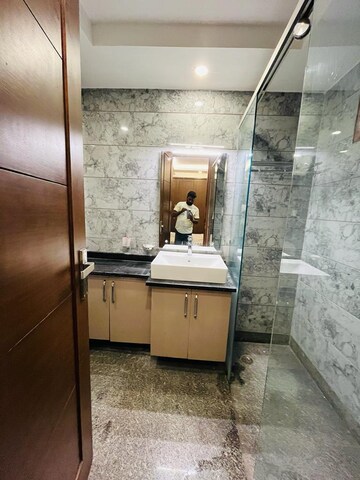 Kitchen in 3 BHK Builder Floor at Paryavaran Complex – for Rent