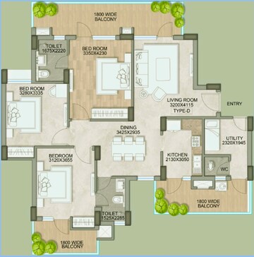 3.5 BHK Apartment For Sale in Sector 77