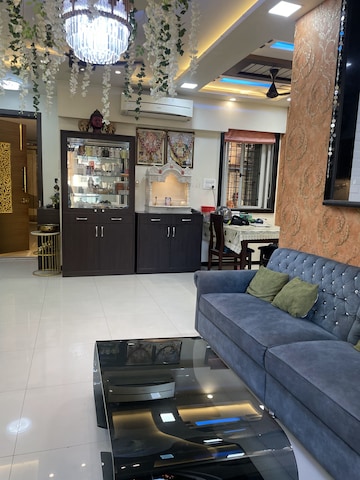 Living Room in 3 BHK Apartment at Sheth Vasant Lawns, Laxmi Nagar – for Sale