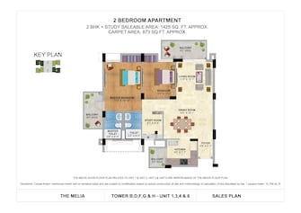 2.5 BHK Apartment For Resale in Silverglades The Melia Sohna Sector 35 Gurgaon  8035621