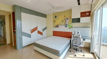 Bedroom in 3 BHK Apartment at Soham Crystal Spires, Ghodbunder Road – for Rent