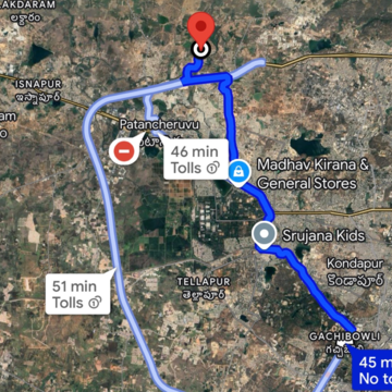 3 BHK Villa – Map Location View at Rameshwar Banda - for Sale
