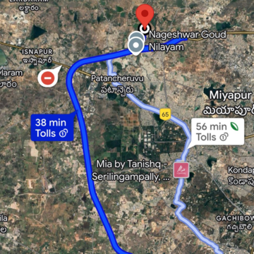 3 BHK Villa – Map Location View at Rameshwar Banda - for Sale