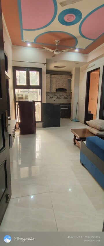 Living Room in 2 BHK Builder Floor at Palam Vihar Extension – for Rent