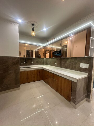 Kitchen in 4 BHK Builder Floor at Dwarka Mor – for Rent