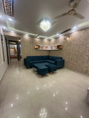 Living Room in 4 BHK Builder Floor at Dwarka Mor – for Rent