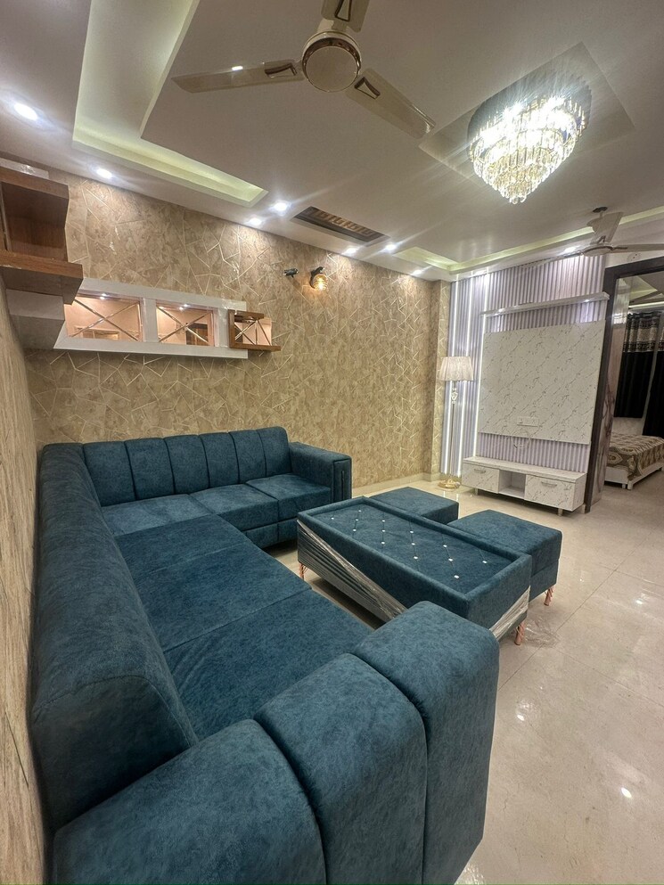 Living Room, dwarka mor 4 Bedroom 1080 Sq.Ft. Builder Floor In Dwarka Mor Delhi 8035887