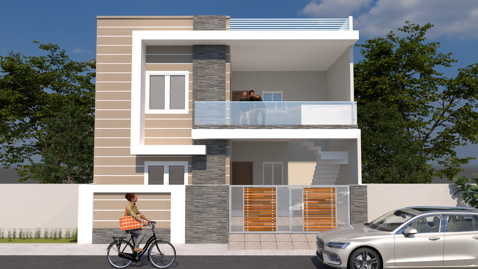 3 BHK + Pooja Room Independent House For Sale in Grah Enclave Gomtinagar 