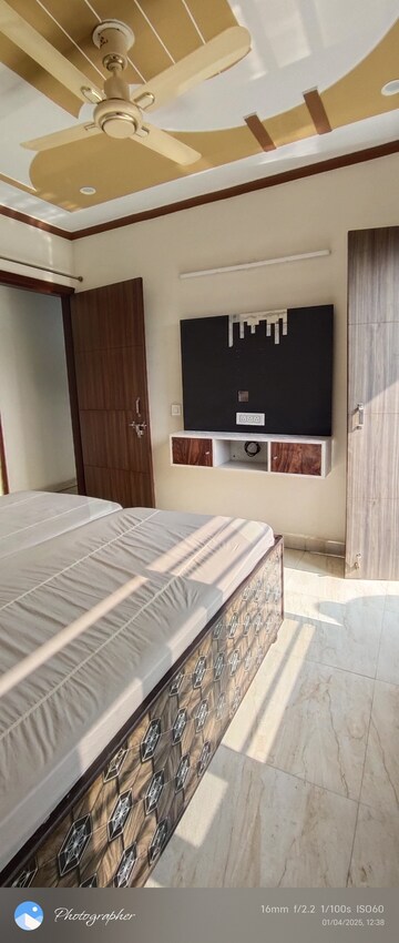 Bedroom in 1 BHK Independent House at Sector 2 – for Rent