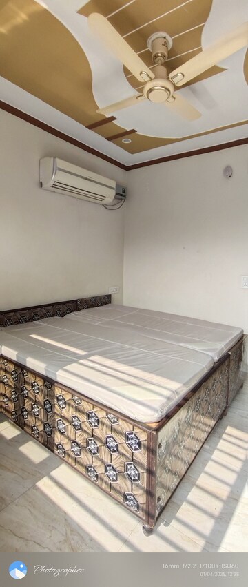 Bedroom in 1 BHK Independent House at Sector 2 – for Rent