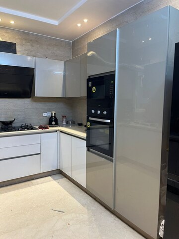 Kitchen in 4 BHK Builder Floor at Ansal Sushant Lok I, Sector 43 – for Rent