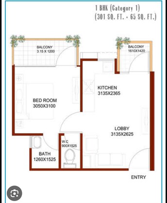 1 BHK Apartment For Resale in Signature Global Synera Sector 81 Gurgaon  8035973