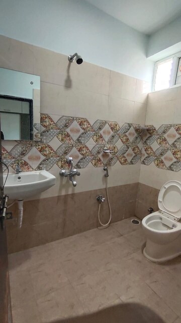 Bathroom in 3 BHK Apartment at Begumpet – for Rent