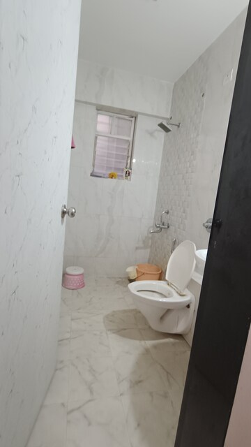Bathroom in 2 BHK Builder Floor at Unnati Dham, Kondhwa Budruk – for Rent