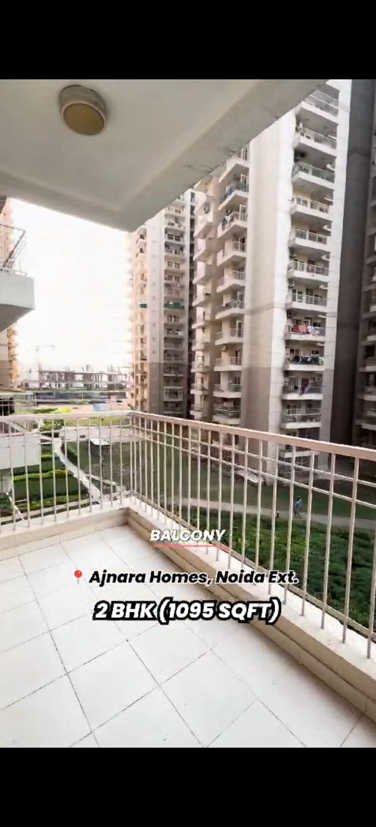 Exterior View, ajnara-homes 2.5 Bedroom 1095 Sq.Ft. Apartment In Sector 16b Greater Noida Greater Noida 8036035