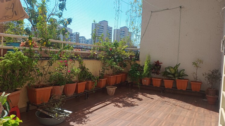 Balcony, unnati-dham 2 Bedroom 1200 Sq.Ft. Builder Floor In Kondhwa Budruk Pune 8036082