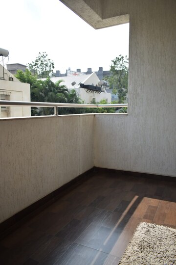Balcony in 3 BHK Apartment at Clover Palisades, Kondhwa – for Rent